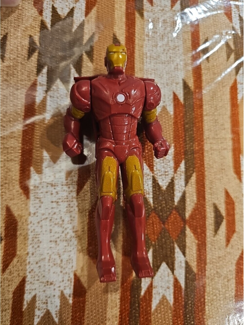 2007 Iron Man with Jet Pack Burger King Kids Meal Toys Posable Action Figure